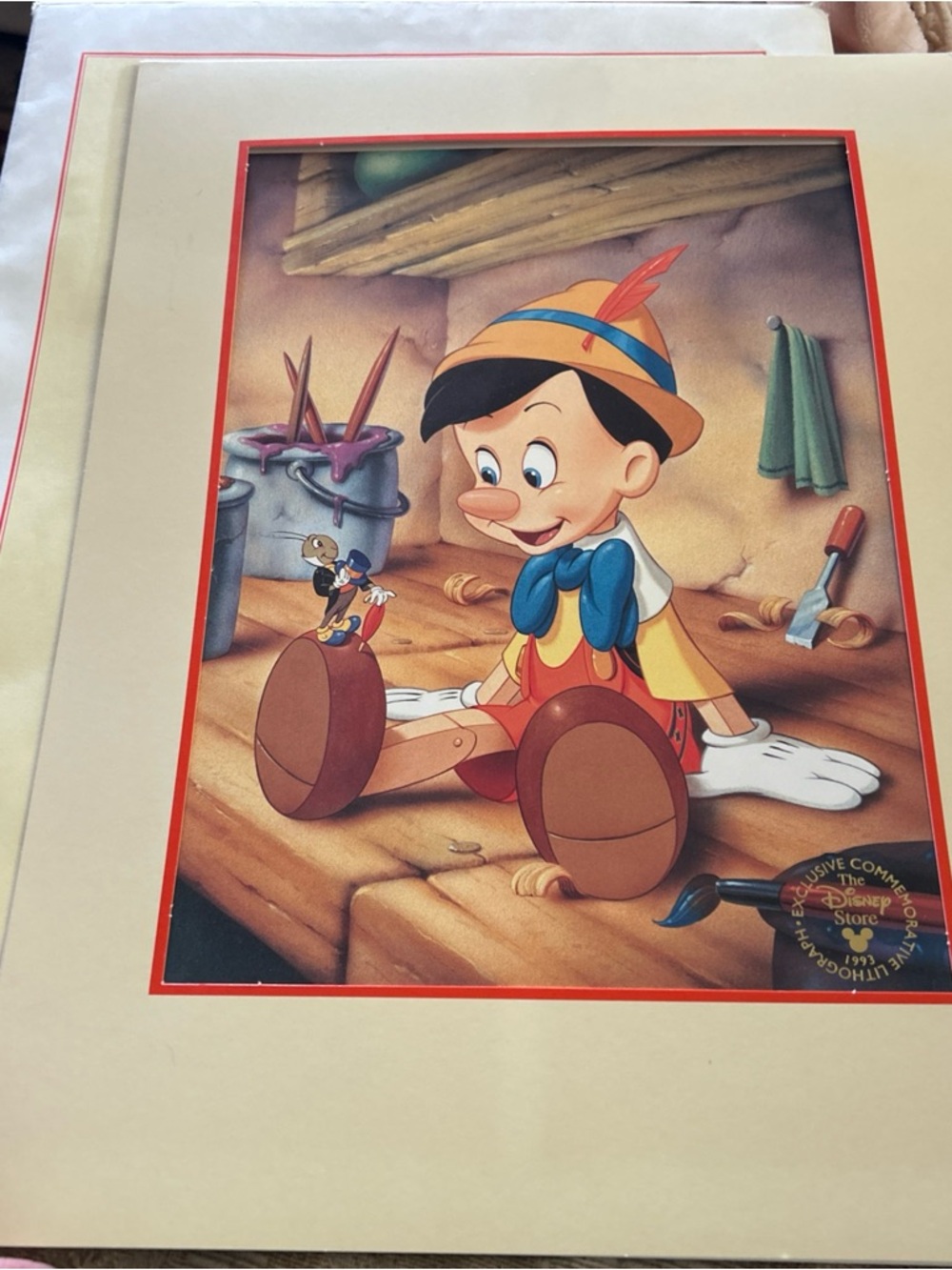 Disney Pinocchio Home Art Print - Multicolor